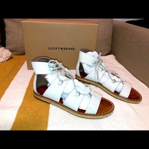 Lucky Brand Lace Up Sandals